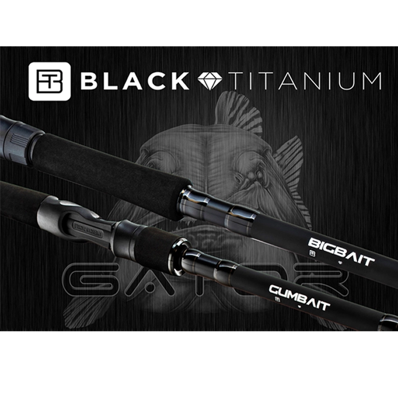 Gator Gumbait Black Titanium 8'1'' 30-140g 1pcs Casting 3 Gator Gumbait Black Titanium 8'1'' 30-140g 1pcs Casting