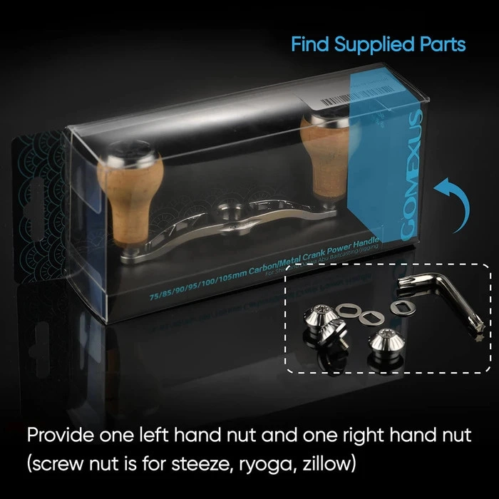 Gomexus Aluminum Double Handle With Cork Knob 6 Gomexus Aluminum Double Handle With Cork Knob - Image 4