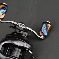 Gomexus Crank Handle W/Titanium Galaxy Knob -Kelat Verkäufe BS100T22GDX2r 5