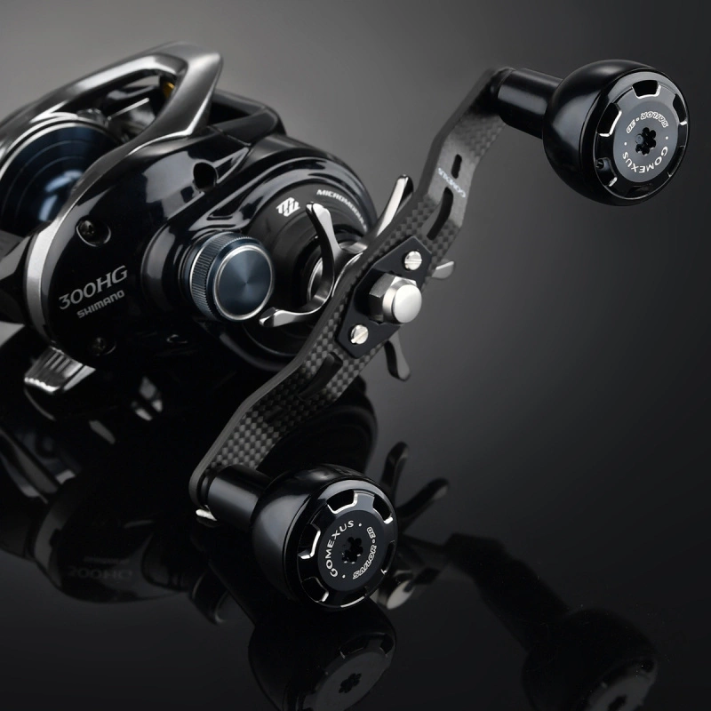 Gomexus Carbon Fiber Double Handle With CNC Knob 4 Gomexus Carbon Fiber Double Handle With CNC Knob - Image 2