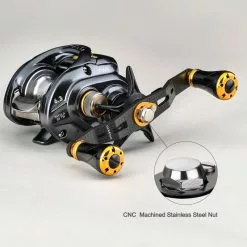 Gomexus 95mm Carbon Swept Handle With 20mm Aluminium Knob -Kelat Verkäufe DCS95A20BKGDr 2